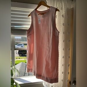 Banana Republic Pink Striped Mini Dress